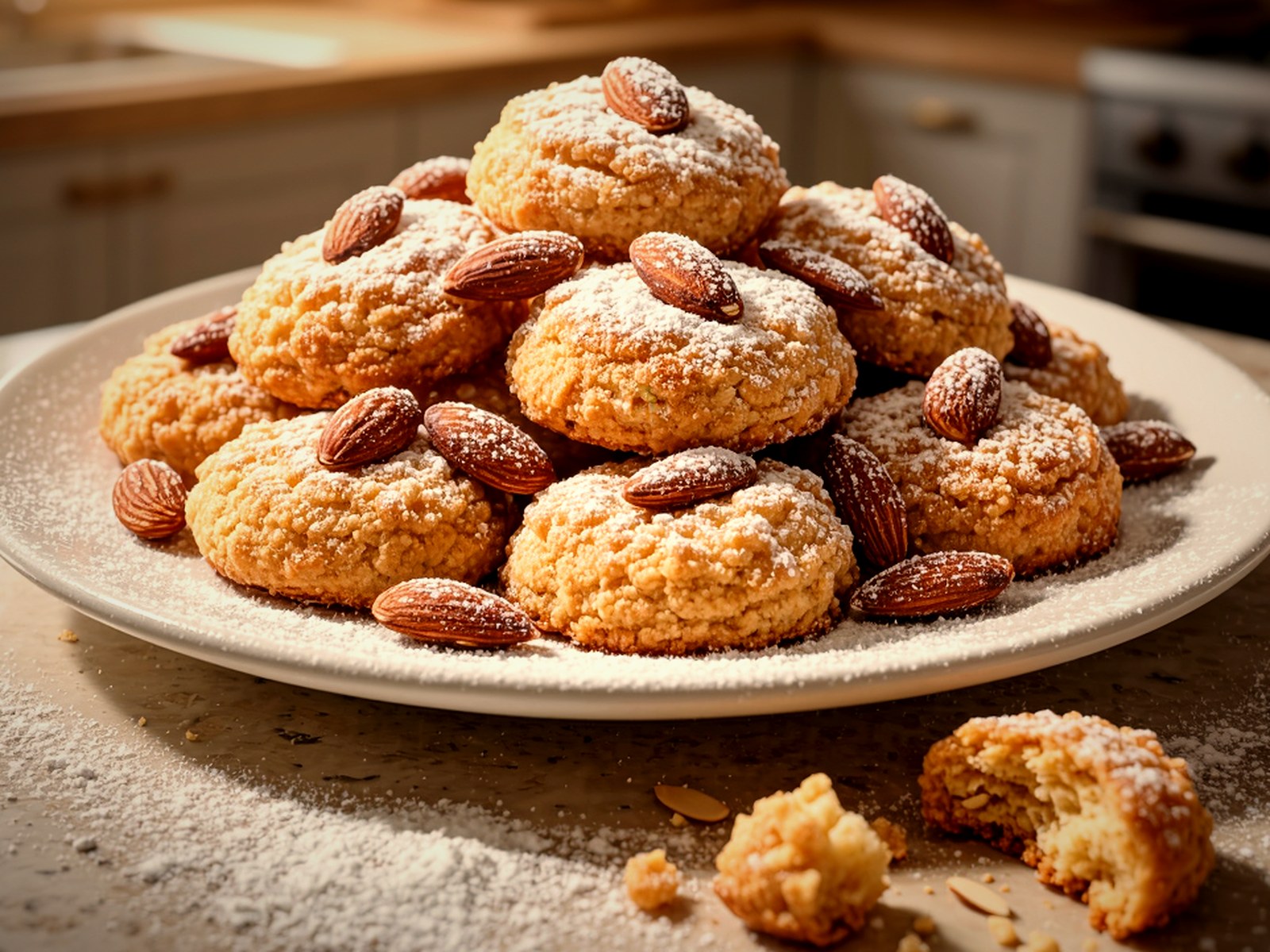 Greek Shortbread Cookies
